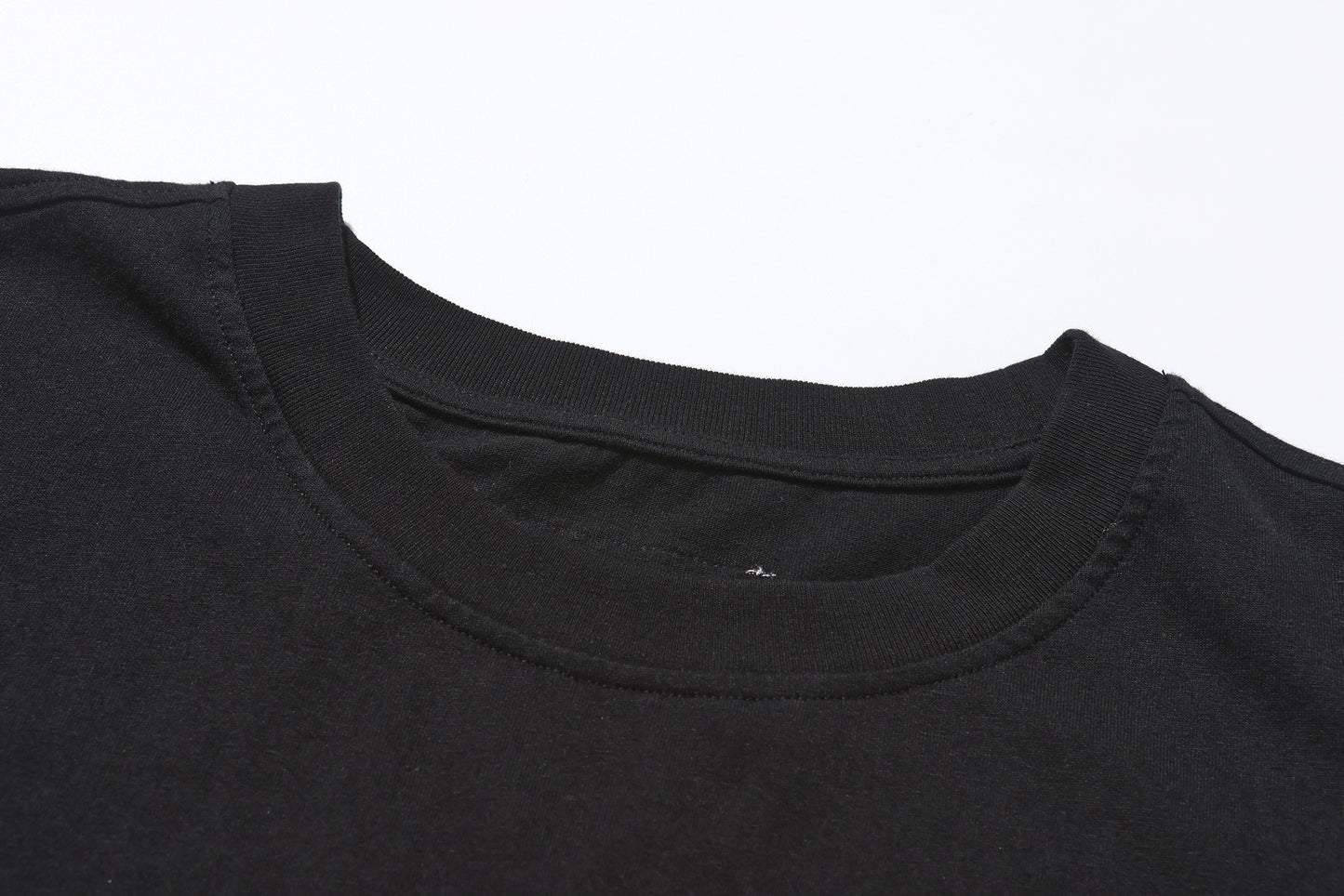 Black Distressed T-Shirt