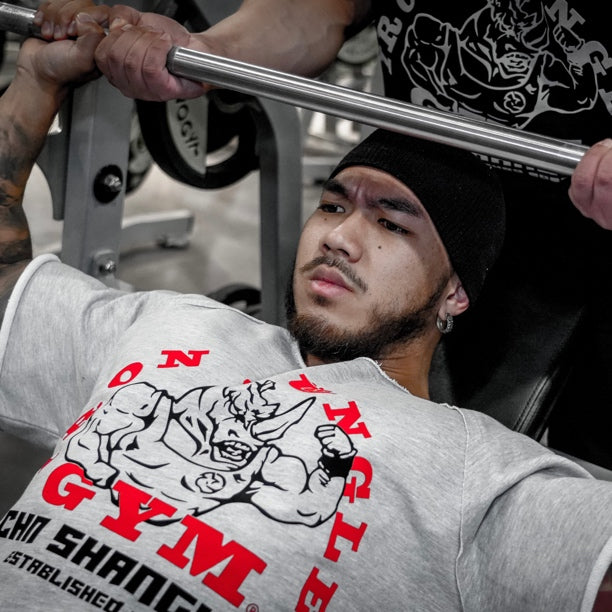 Gray Wide Neck T-Shirt