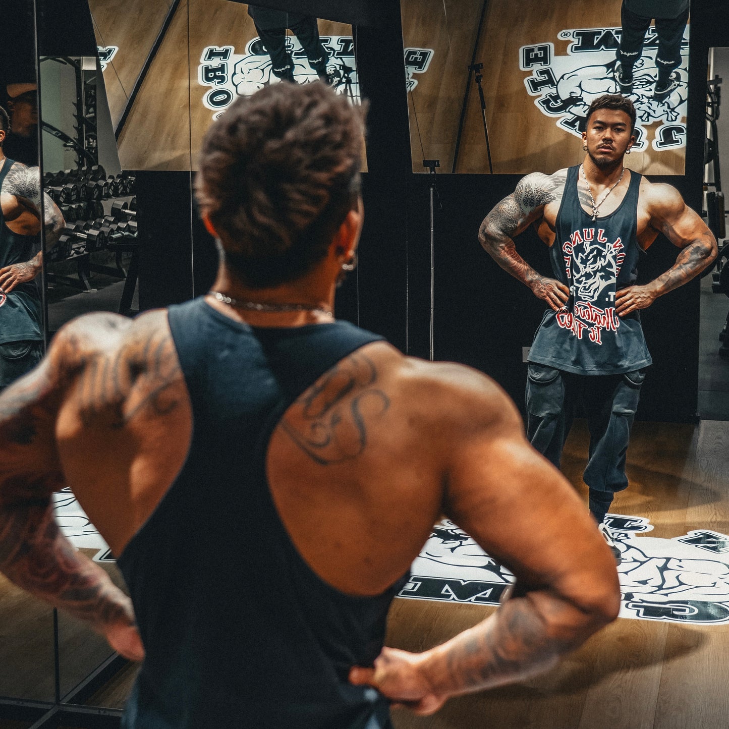 Slogan Black Tank
