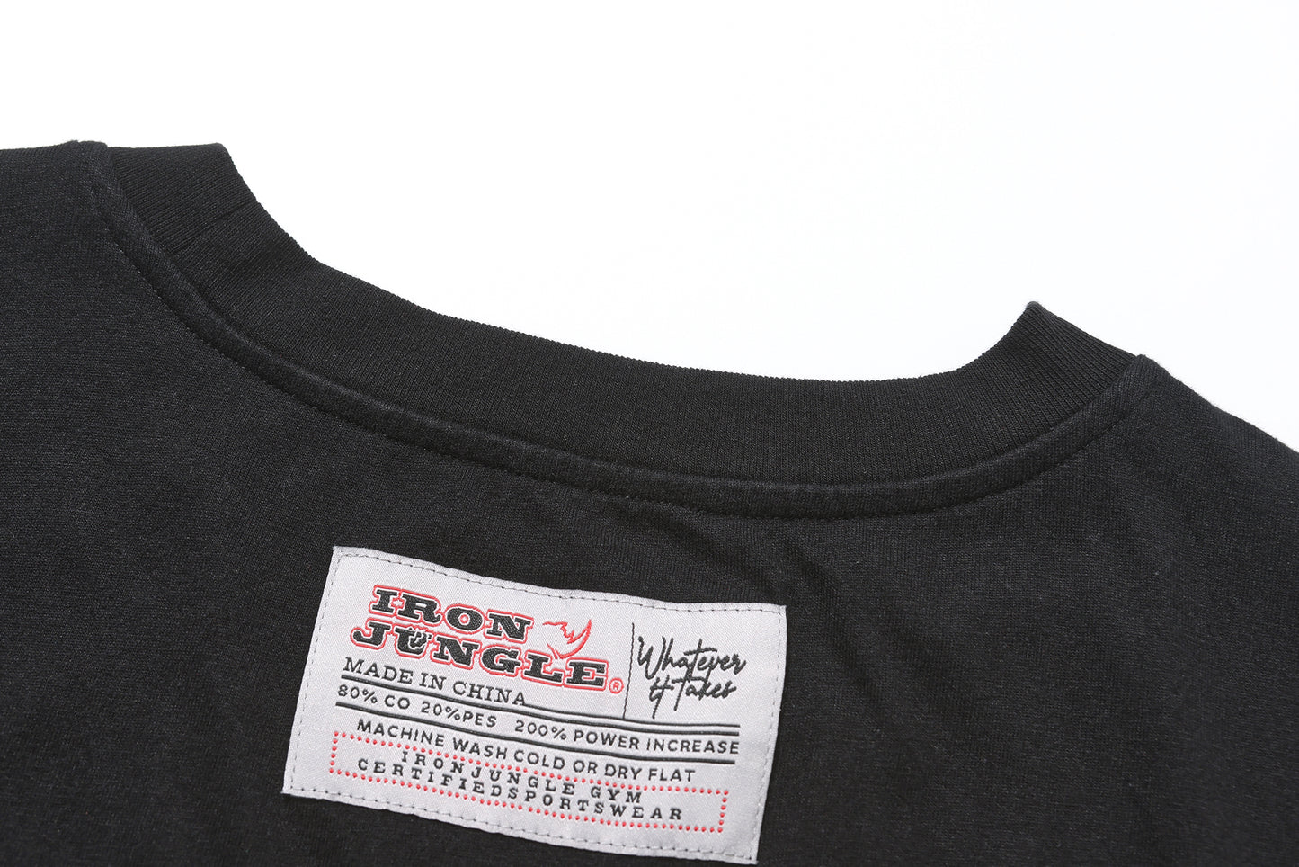 Black Distressed T-Shirt