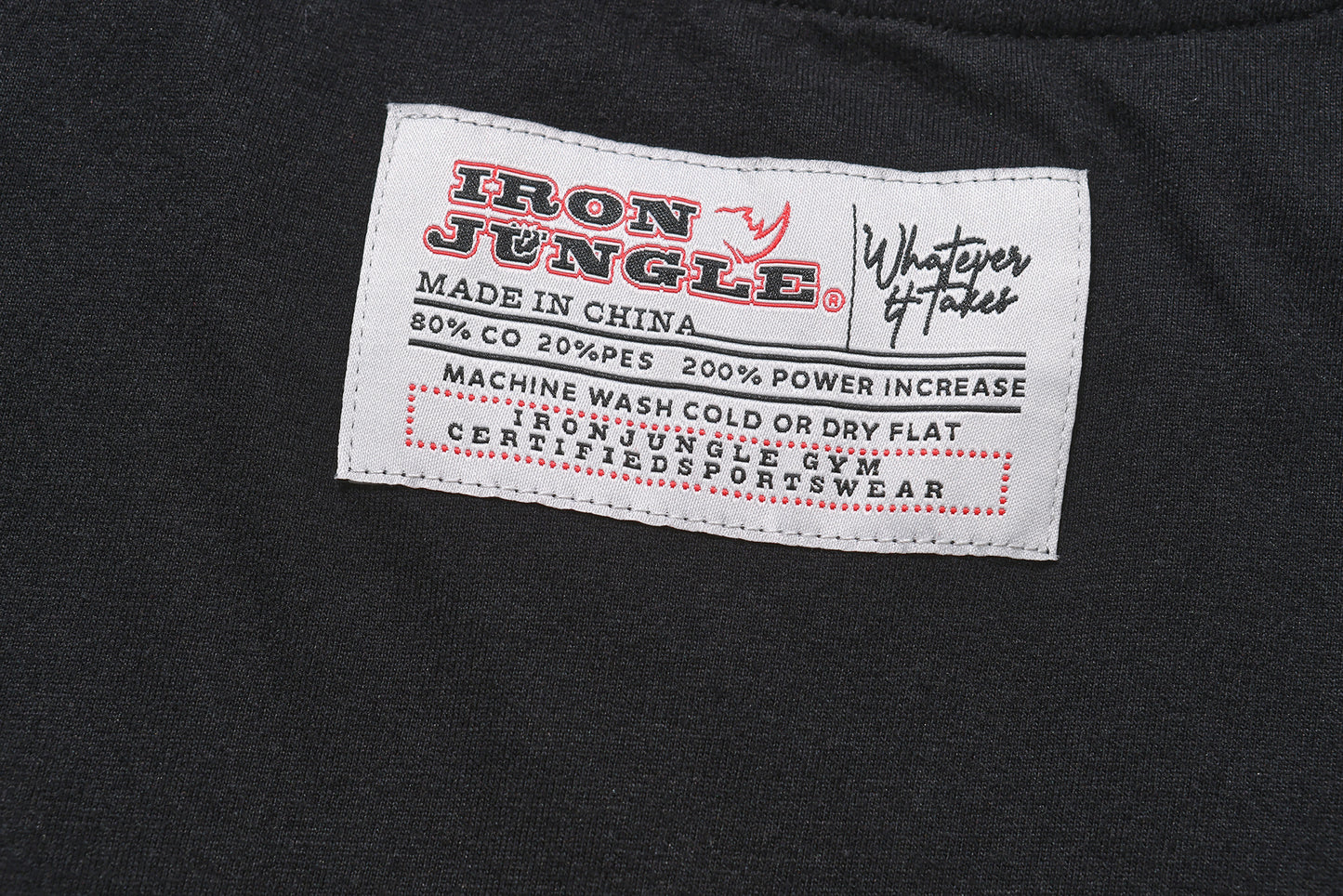 Black Distressed T-Shirt