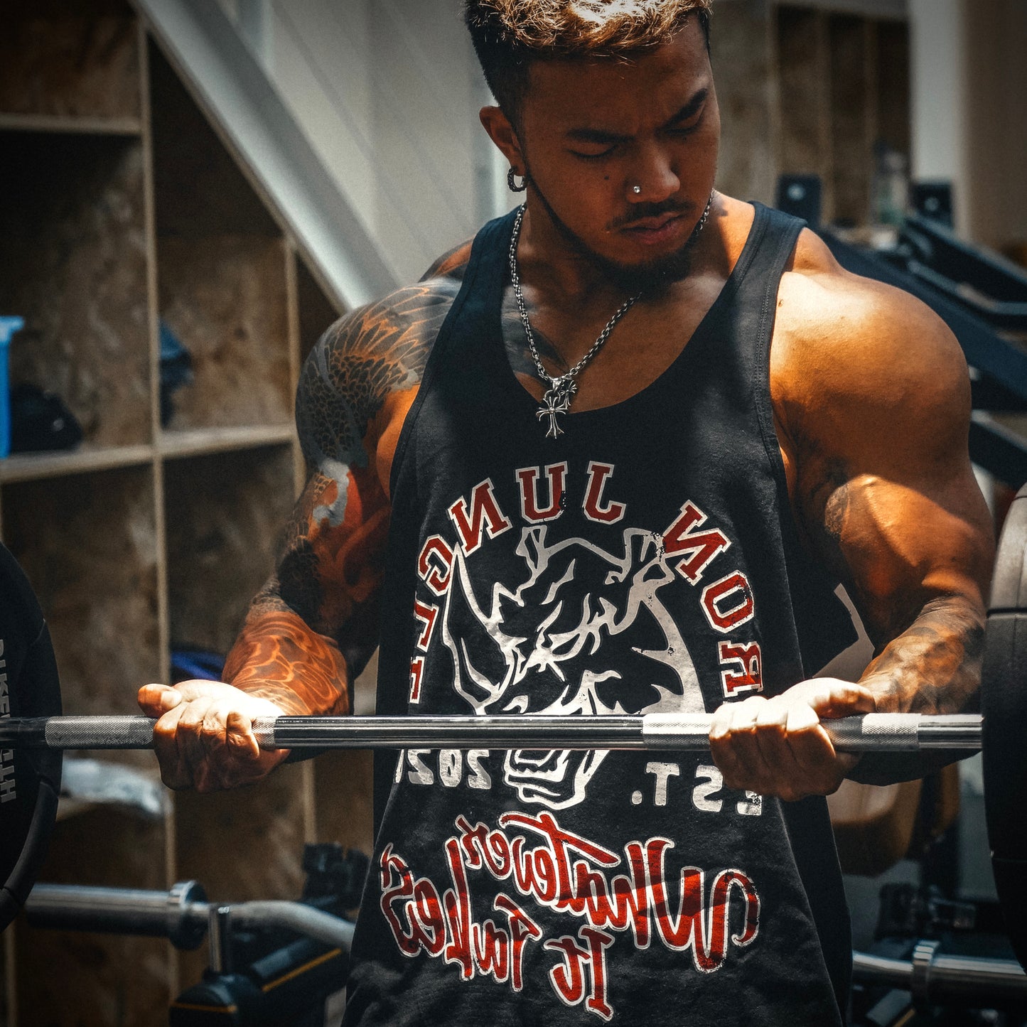 Slogan Black Tank